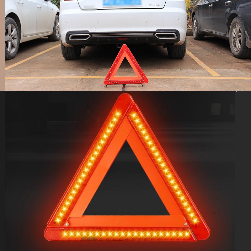 Foldable LED Warning Triangle  – Emergency Exit Sign recenzja i cena