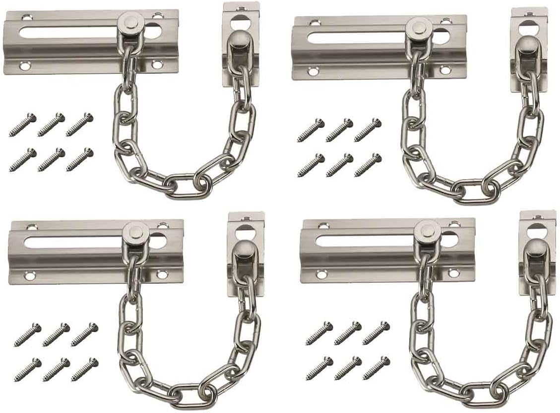 4PCS Door Chain Guard Security – Security Chain Door recenzja i cena