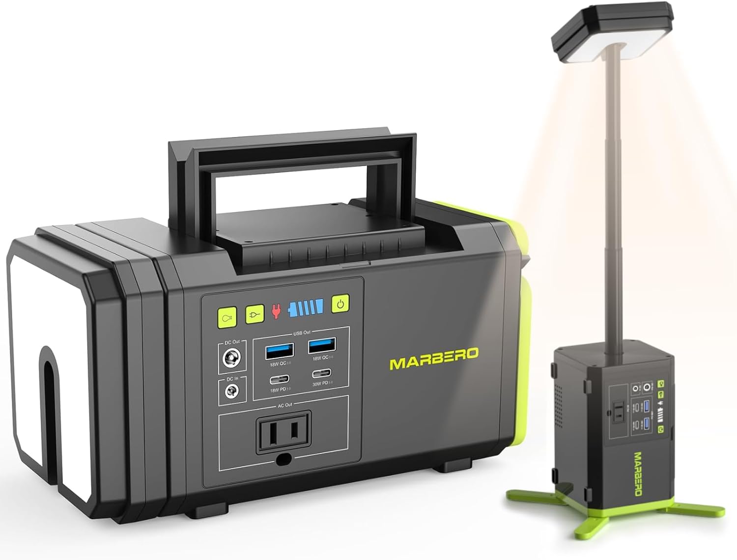 118Wh Portable Power Station w – Power Outage Light recenzja i cena