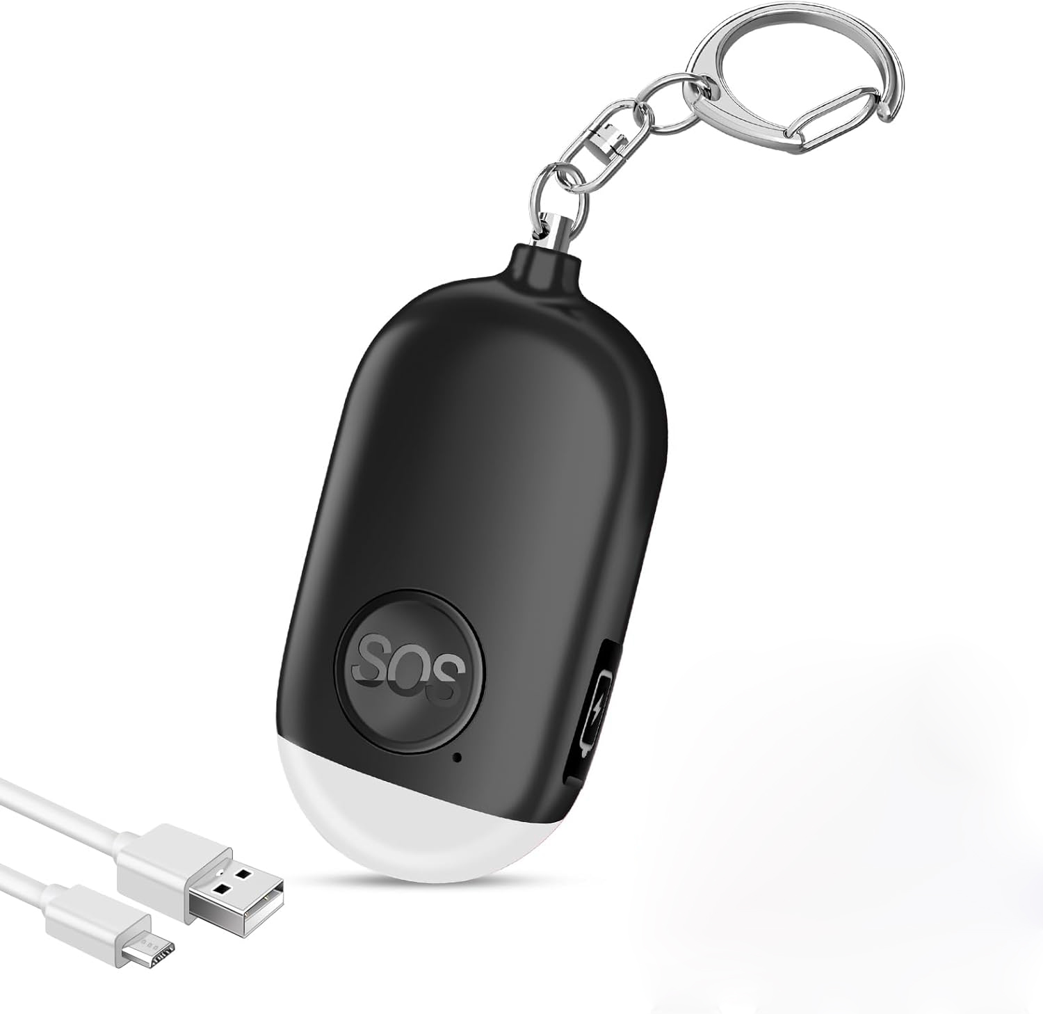 1pc Ultra-Loud 130DB Personal  – Personal Alarm Keychain recenzja i cena