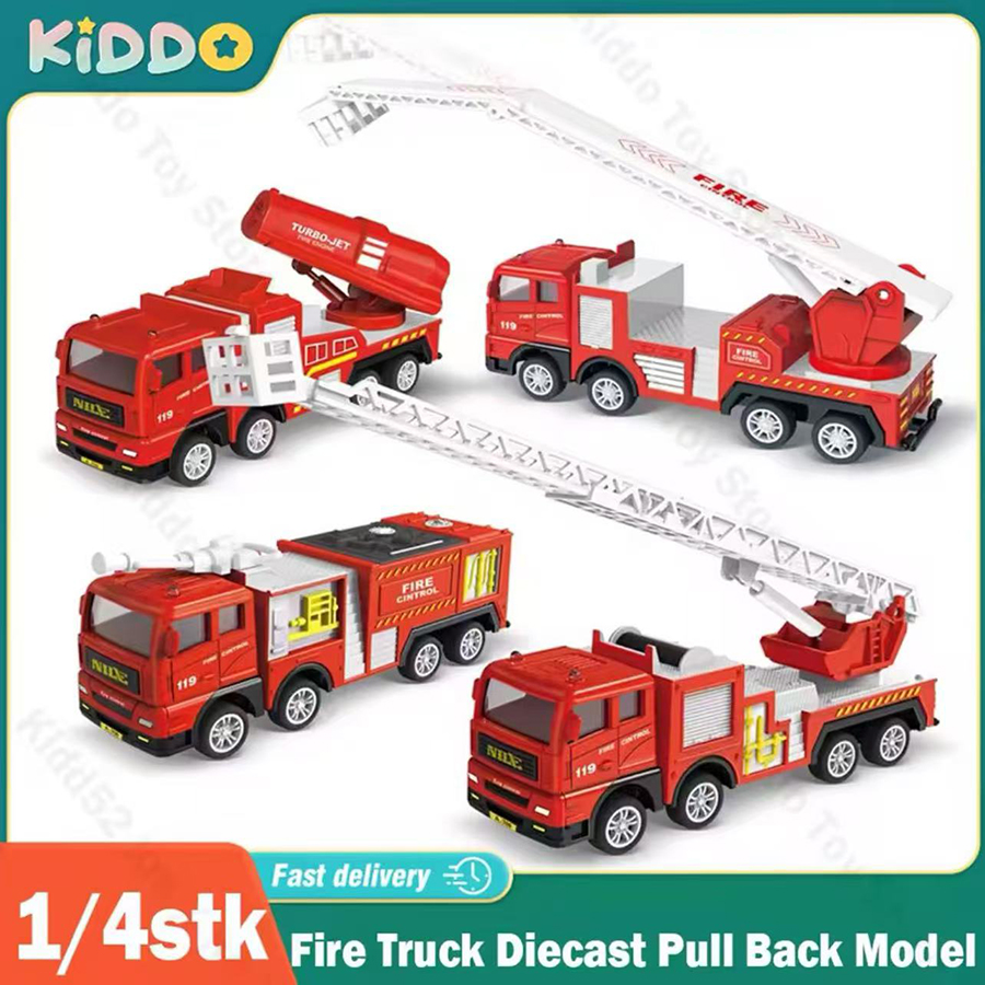 1pc-Alloy Fire Truck 1:32 Simu – Fire Escape Ladder recenzja i cena