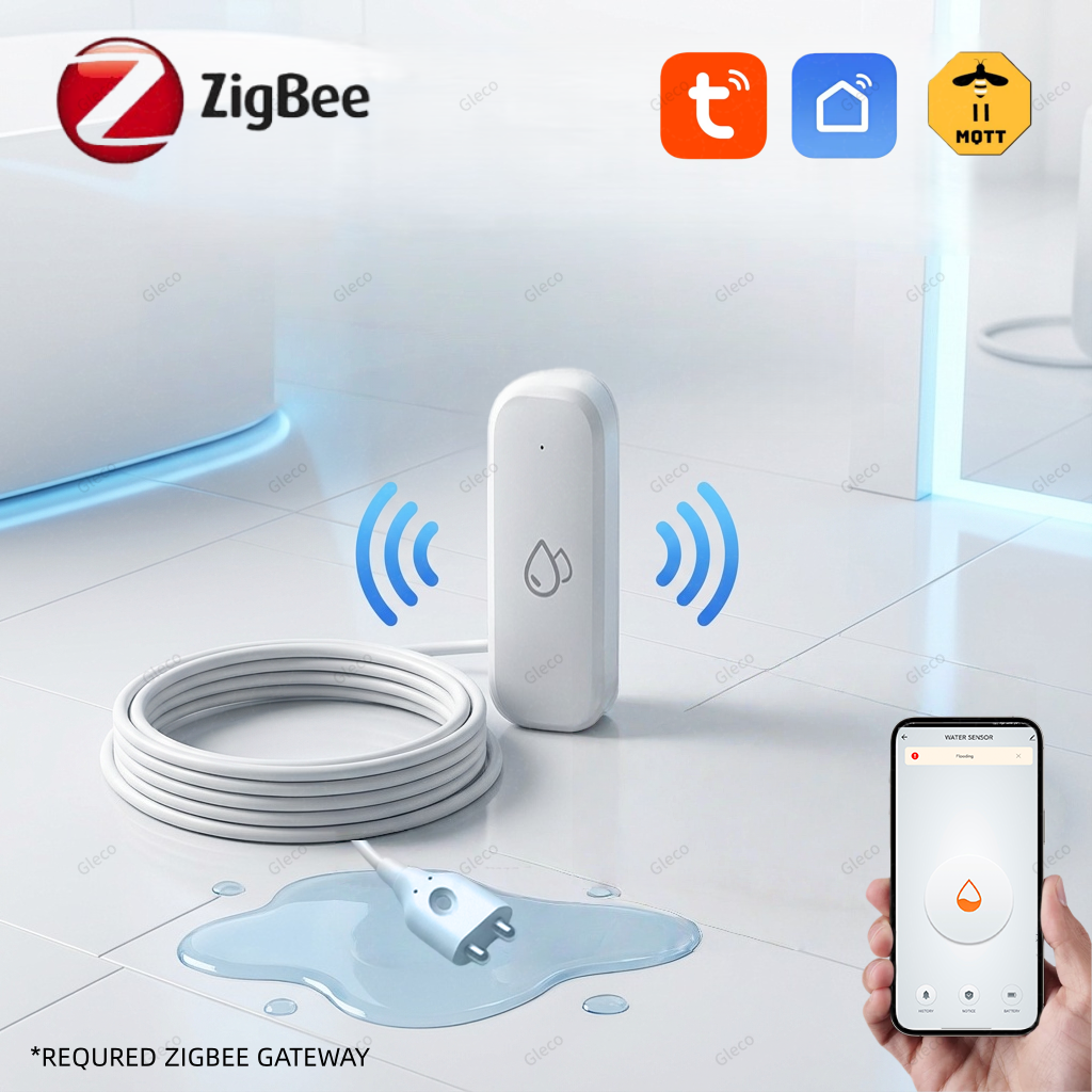 Tuya Zigbee Water Leak Sensor  – Water Alarm Sensor recenzja i cena