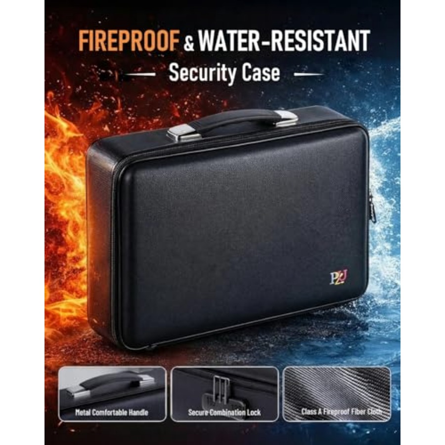 Fireproof Document Box - Hard- – Fire Safe Document recenzja i cena