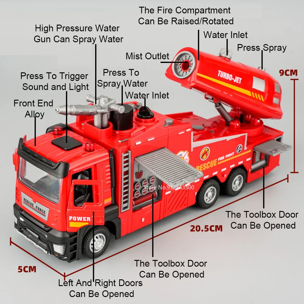 1:32 Scale Water Spray Fire Tr – Fire Escape Ladder recenzja i cena