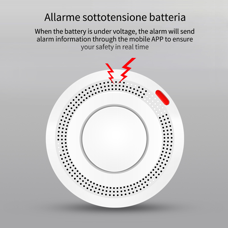6Pack Tuya WiFi Smart Smoke Se – Smoke Detector Interconnected recenzja i cena