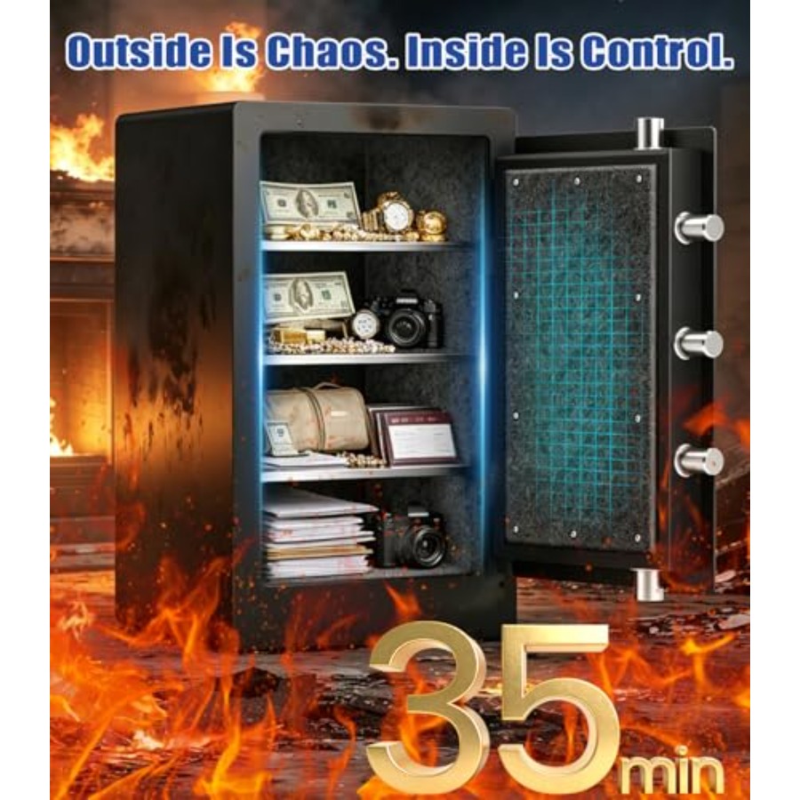 Heavy Duty Fireproof Safe for  – Fire Safe Document recenzja i cena