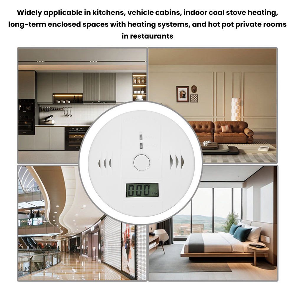 Battery Powered Carbon Monoxid – Smoke Detector Interconnected recenzja i cena