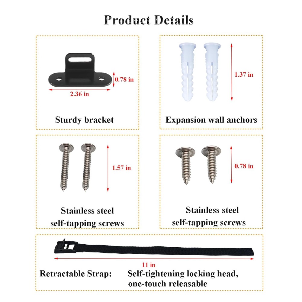 Easy Install Earthquake Proof  – Earthquake Anchor Strap recenzja i cena