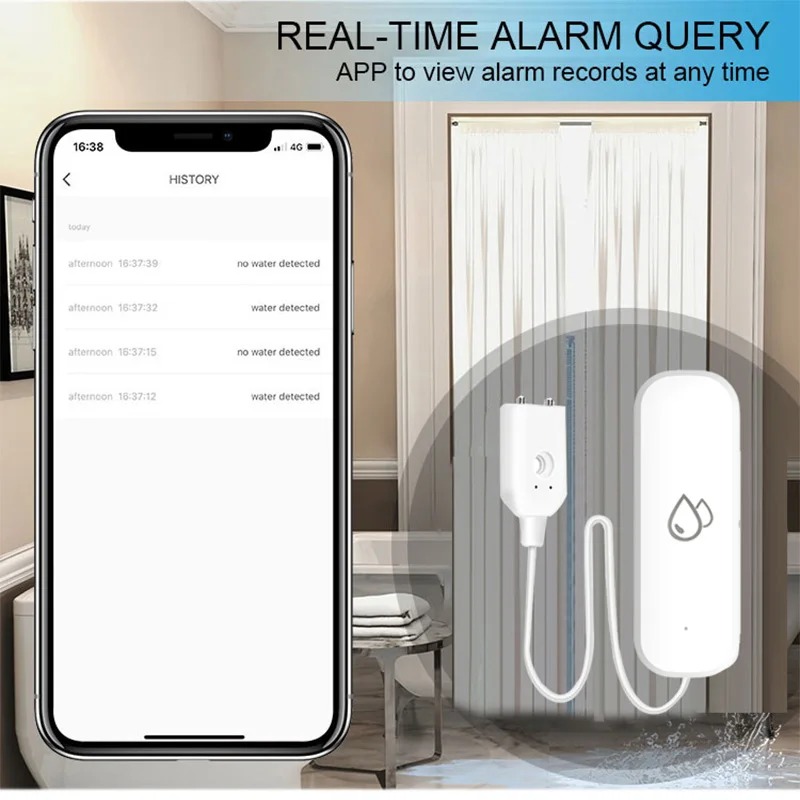 Smart Home Zigbee Water Leak D – Water Alarm Sensor recenzja i cena