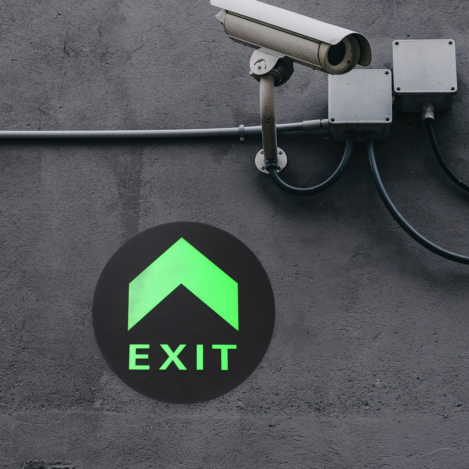5Pcs Exit Sign Stickers Night  – Emergency Exit Sign recenzja i cena