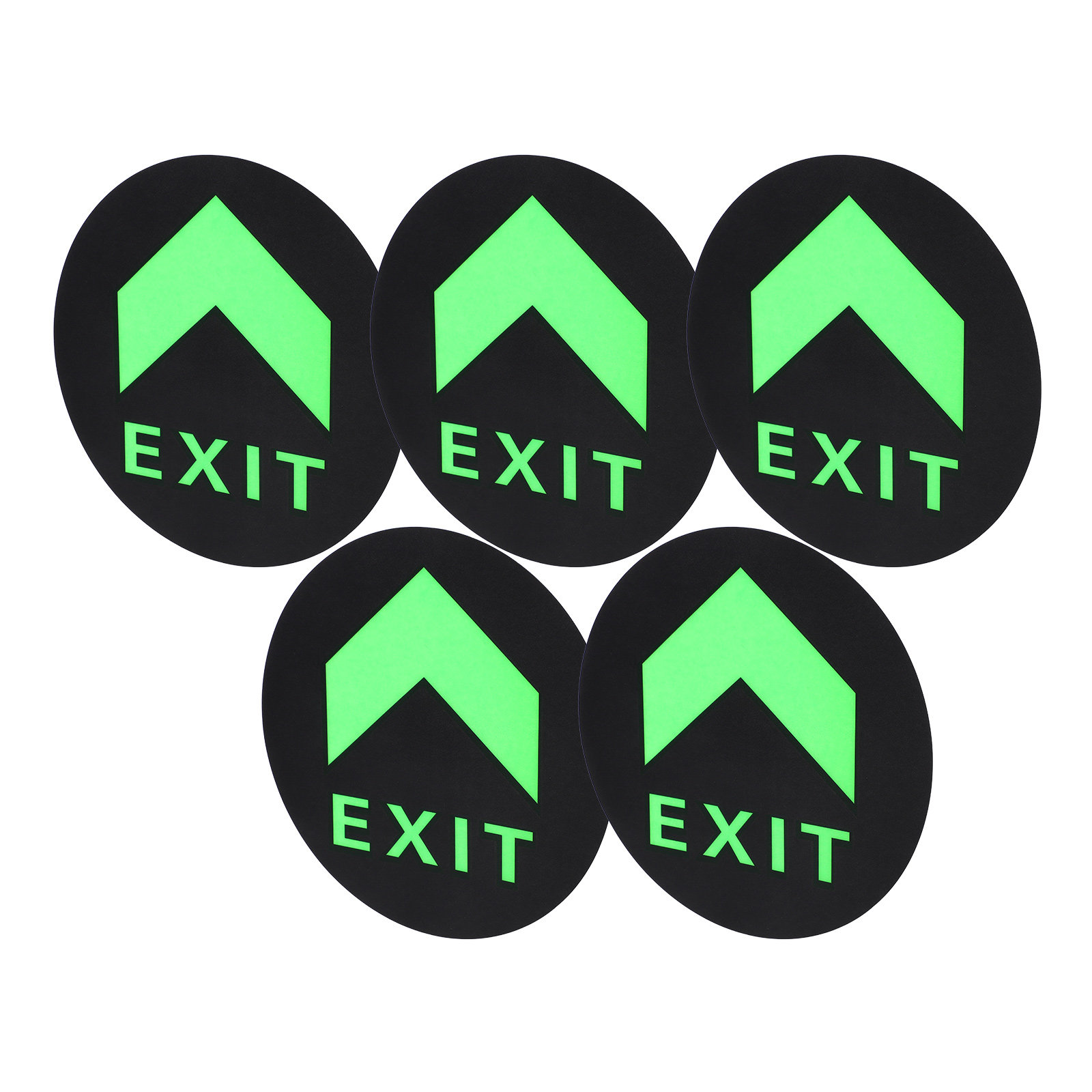 5Pcs Exit Sign Stickers Night  – Emergency Exit Sign recenzja i cena