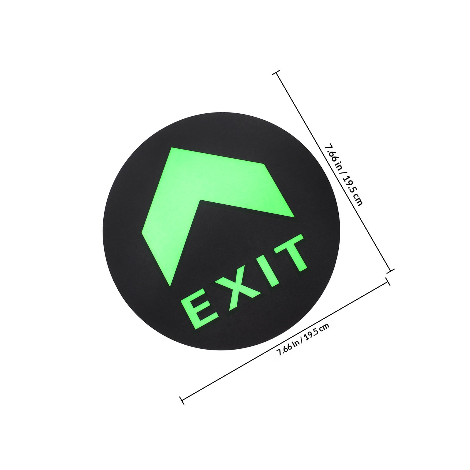 5Pcs Exit Sign Stickers Night  – Emergency Exit Sign recenzja i cena