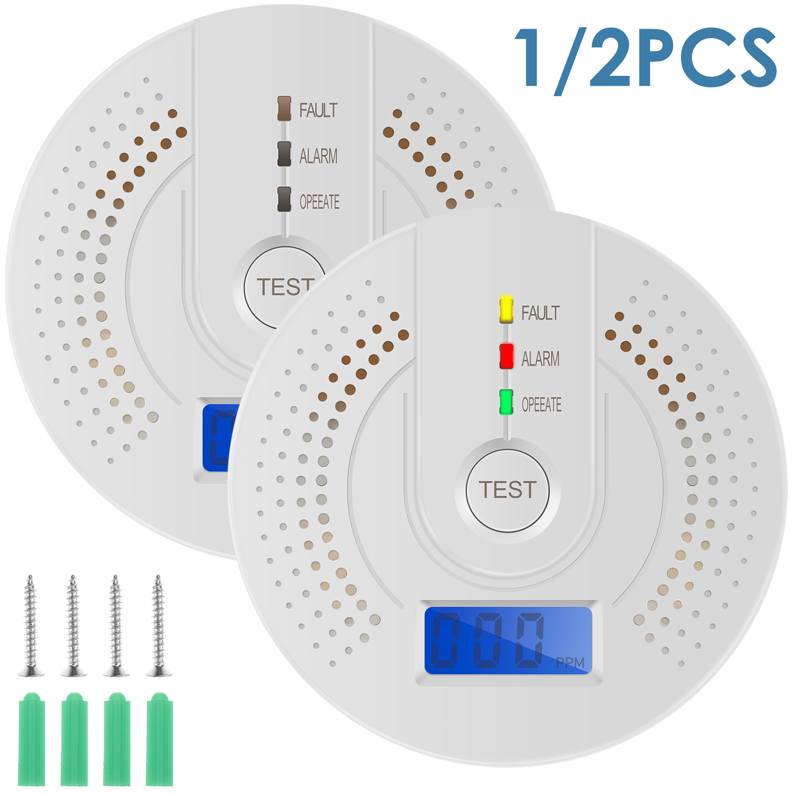 Independent CO Alarm Sensor Ca – Smoke Detector Interconnected recenzja i cena