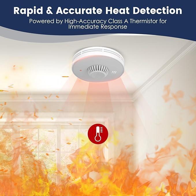 Wireless Interlinked Smoke and – Smoke Detector Interconnected recenzja i cena