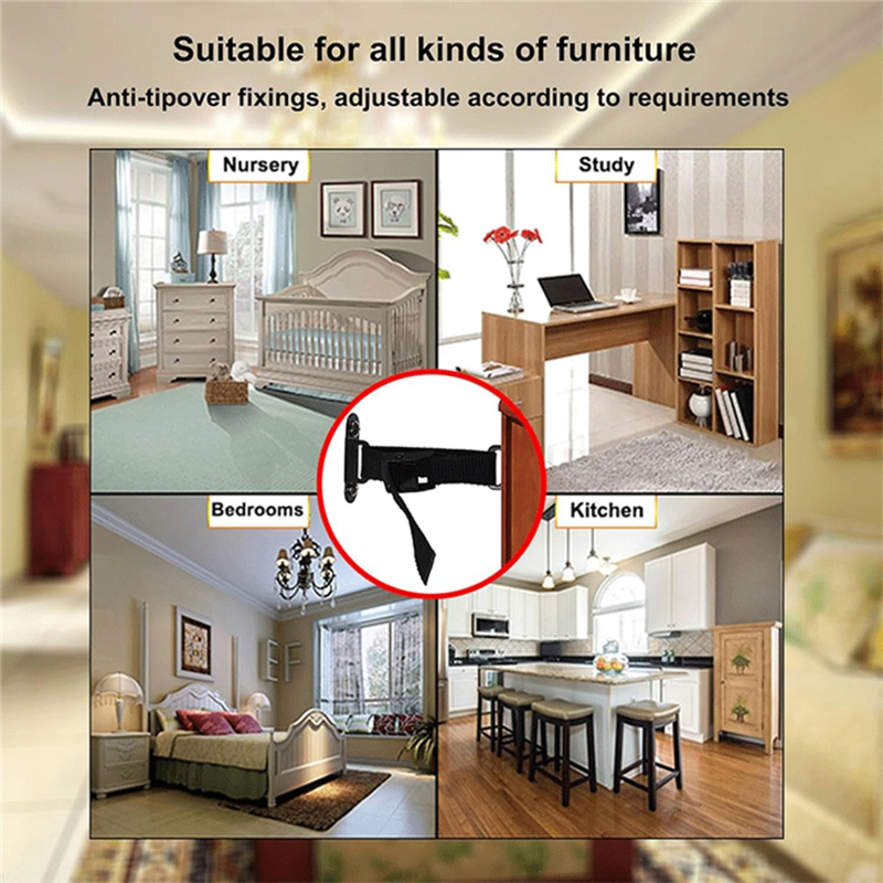 A93Z Furniture Anchors, Adjust – Earthquake Anchor Strap recenzja i cena